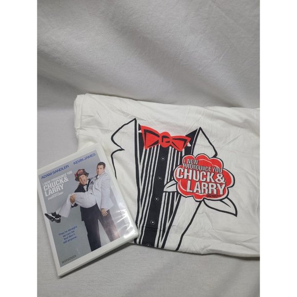 I Now Pronounce You Chuck And Larry DVD With Promo T-Shirt - Picture 1 of 6